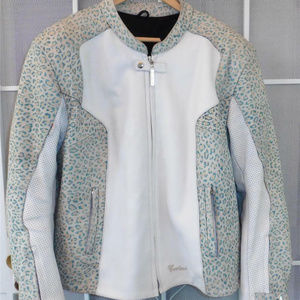 Cortech LNX Leather Motorcycle Jacket  Plus Size